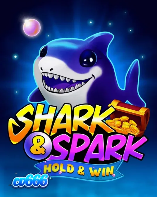 Shark & Spark Hold & Win স্লটের রঙিন আন্ডারওয়াটার ইন্টারফেস
